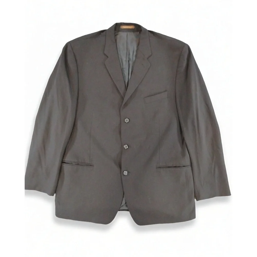 Ralph Lauren Blazer Mens 48T Pure Wool Sport Coat Classic Preppy Minimalist Suit